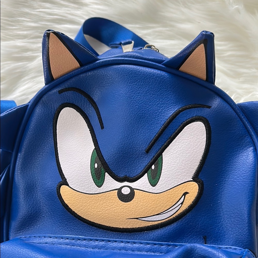 Blue Sonic The Hedgehog Backpack - image 6
